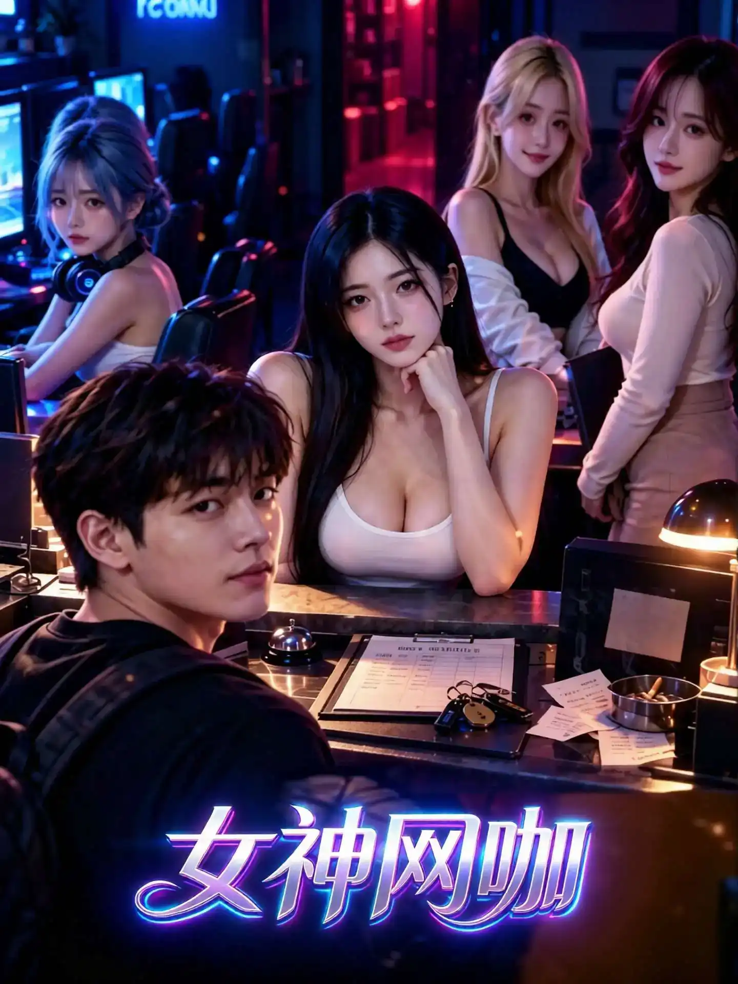 女神网咖 - 香蕉短剧海报