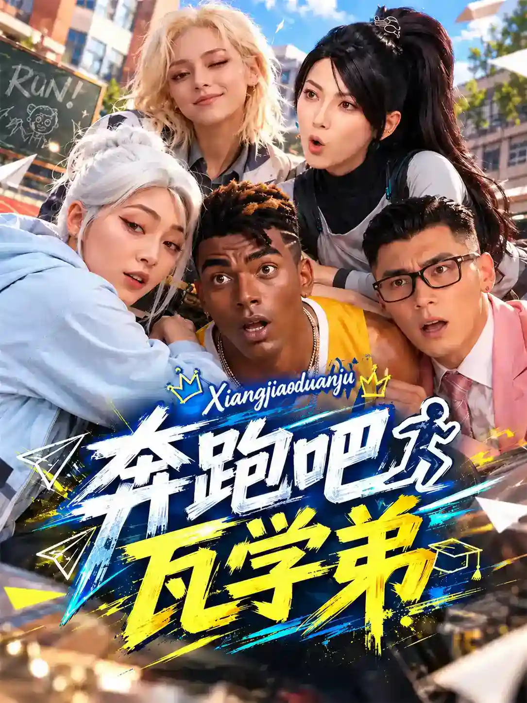 奔跑吧方学弟 - 香蕉短剧海报